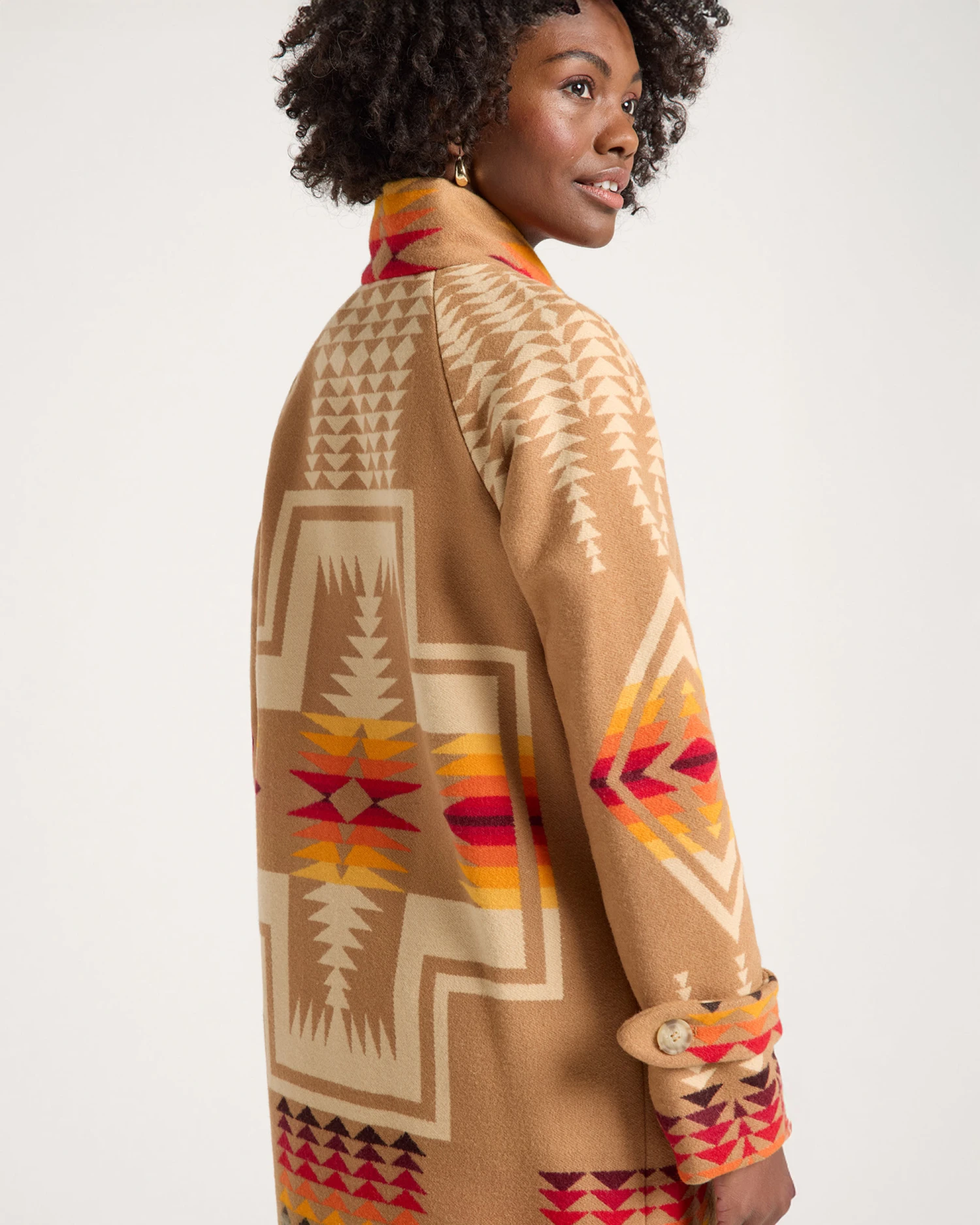 Pendleton WOMEN'S HARDING ARCHIVE BLANKET COAT 7 Pendleton WOMEN'S HARDING ARCHIVE BLANKET COAT - Image 5