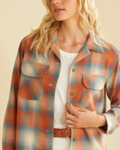 Pendleton WOMEN'S BOYFRIEND BOARD SHIRT -Pendleton Sales Store 10195 32567 ALT2