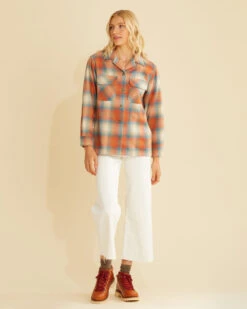 Pendleton WOMEN'S BOYFRIEND BOARD SHIRT -Pendleton Sales Store 10195 32567 ALT5