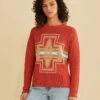 Pendleton WOMEN'S HARDING COTTON SWEATER -Pendleton Sales Store 10526 87141