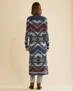 Pendleton WOMEN'S PACIFIC GRAPHIC DUSTER SWEATER -Pendleton Sales Store 10547 87150 ALT2