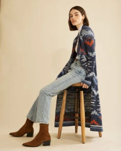 Pendleton WOMEN'S PACIFIC GRAPHIC DUSTER SWEATER -Pendleton Sales Store 10547 87150 ALT4