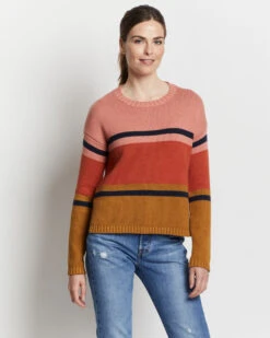 Pendleton WOMEN'S RELAXED-FIT STRIPE PULLOVER -Pendleton Sales Store 10723 87002 ALT4
