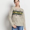 Pendleton WOMEN'S DROP-SHOULDER LAMBSWOOL SWEATER -Pendleton Sales Store 10736 87053