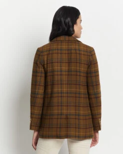 Pendleton WOMEN'S DAVIS PLAID WOOL BLAZER -Pendleton Sales Store 10750 32544 ALT5