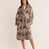 Pendleton WOMEN'S COTTON TERRY VELOUR ROBE -Pendleton Sales Store 10785 69843