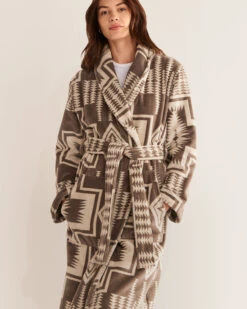 Pendleton WOMEN'S COTTON TERRY VELOUR ROBE -Pendleton Sales Store 10785 69843 ALT3