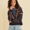 Pendleton WOMEN'S FRINGE SHAWL CARDIGAN