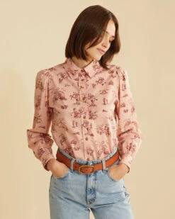Pendleton WOMEN'S WINONA PUFF SLEEVE SHIRT