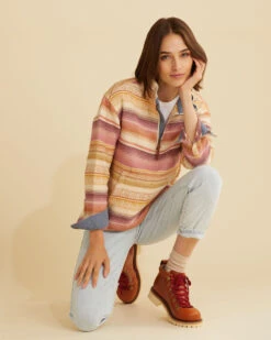 Pendleton WOMEN'S DOUBLESOFT HALF-ZIP PULLOVER