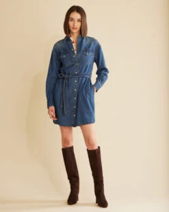 Pendleton WOMEN'S CHAMBRAY SHIRT DRESS