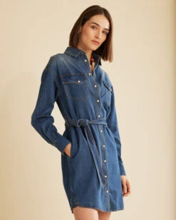 Pendleton WOMEN'S CHAMBRAY SHIRT DRESS -Pendleton Sales Store 12021 69870 ALT3