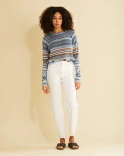 Pendleton WOMEN'S RAGLAN COTTON GRAPHIC SWEATER