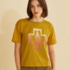 Pendleton WOMEN'S CROPPED DESCHUTES GRAPHIC TEE