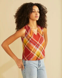 Pendleton WOMEN'S V-NECK TANK TOP