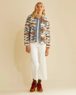 Pendleton WOMEN'S ANGELICA BERBER FLEECE JACKET -Pendleton Sales Store 12059 83243 ALT3