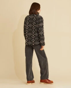 Pendleton WOMEN'S SNAP-FRONT FLEECE JACKET -Pendleton Sales Store 12067 83235 ALT3