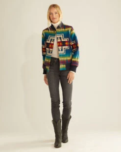 Pendleton WOMEN'S LIMITED EDITION HARDING WOOL BOMBER
