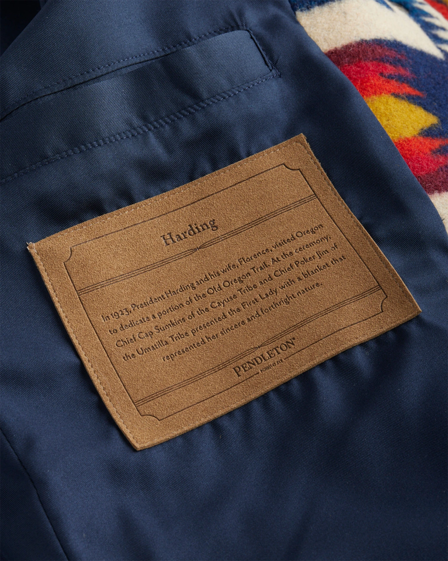 Pendleton WOMEN'S LIMITED EDITION HARDING WOOL BOMBER 4 Pendleton WOMEN'S LIMITED EDITION HARDING WOOL BOMBER - Image 2