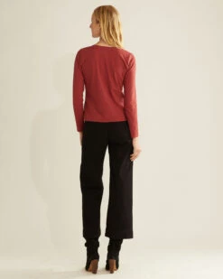 Pendleton WOMEN'S LONG-SLEEVE COTTON SLUB TEE -Pendleton Sales Store 13030Z 72152 ALT2