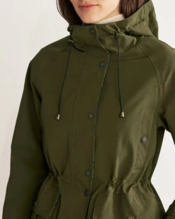 Pendleton WOMEN'S BRIDGEPORT HOODED TRENCH COAT -Pendleton Sales Store 13091Z 83229 ALT3