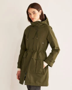 Pendleton WOMEN'S BRIDGEPORT HOODED TRENCH COAT -Pendleton Sales Store 13091Z 83229 ALT4