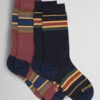 Pendleton 2-PACK YAKIMA CAMP STRIPE SOCKS -Pendleton Sales Store 30109 X001167