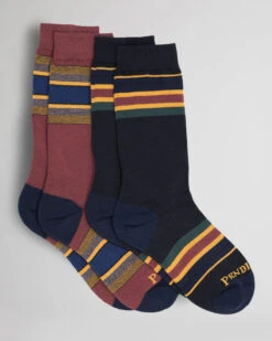Pendleton 2-PACK YAKIMA CAMP STRIPE SOCKS