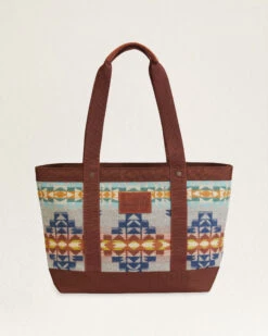 Pendleton DESERT DAWN WOOL/CANVAS ZIP TOTE