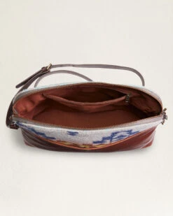 Pendleton DESERT DAWN WOOL/LEATHER CROSSBODY HANDBAG -Pendleton Sales Store 32727 54928 ALT2