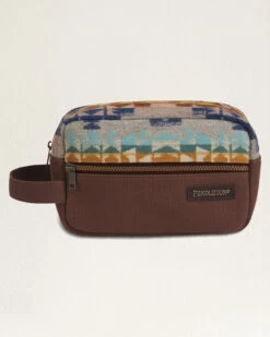 Pendleton DESERT DAWN WOOL/CANVAS CARRYALL POUCH