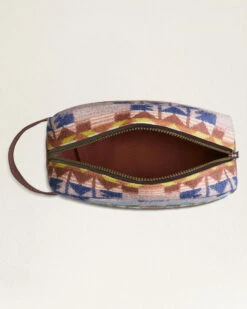 Pendleton DESERT DAWN WOOL/CANVAS CARRYALL POUCH -Pendleton Sales Store 32730 54928 ALT2