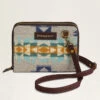 Pendleton DESERT DAWN WOOL/LEATHER CROSSBODY ORGANIZER