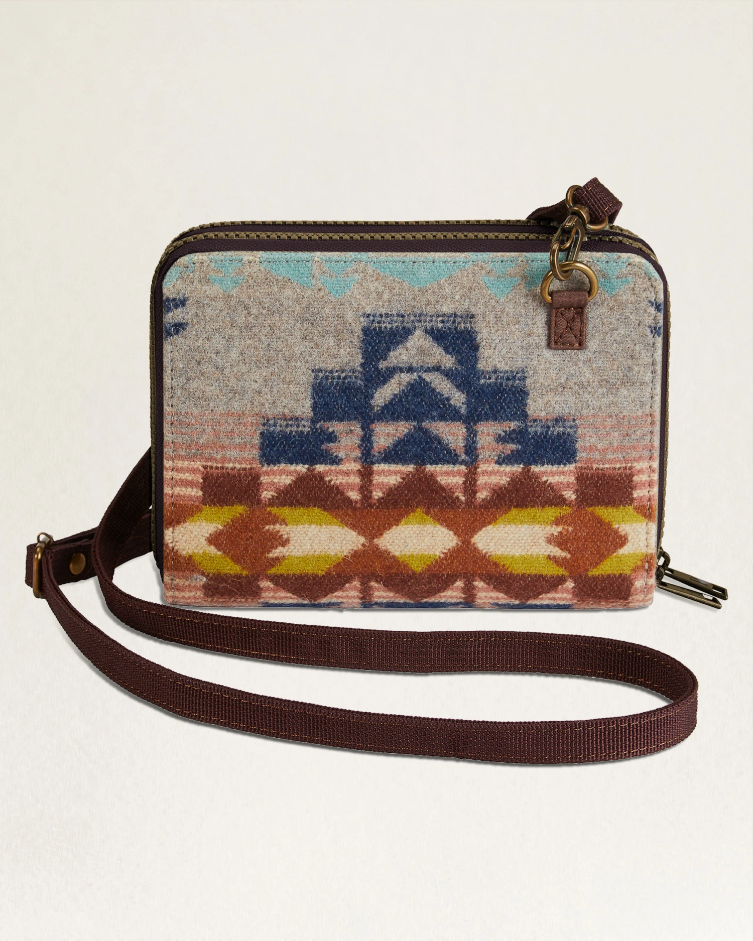 Pendleton DESERT DAWN WOOL/LEATHER CROSSBODY ORGANIZER 4 Pendleton DESERT DAWN WOOL/LEATHER CROSSBODY ORGANIZER - Image 2