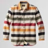 Pendleton MEN'S GLACIER STRIPE SHERPA-LINED SHIRT JACKET