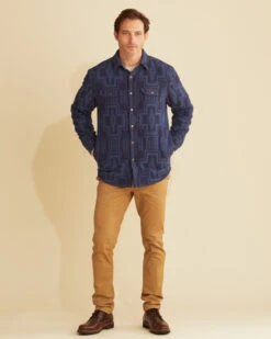 Pendleton MEN'S HARDING DOUBLESOFT SHERPA-LINED SHIRT JACKET -Pendleton Sales Store 51074 81896 ALT3