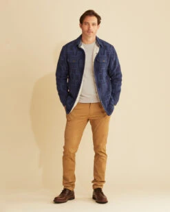 Pendleton MEN'S HARDING DOUBLESOFT SHERPA-LINED SHIRT JACKET -Pendleton Sales Store 51074 81896 ALT4