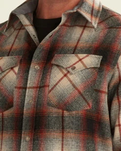 Pendleton MEN'S PLAID SNAP-FRONT WESTERN CANYON SHIRT -Pendleton Sales Store 51136 32579 ALT3