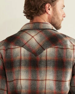 Pendleton MEN'S PLAID SNAP-FRONT WESTERN CANYON SHIRT -Pendleton Sales Store 51136 32579 ALT4
