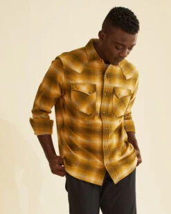 Pendleton MEN'S WYATT SNAP-FRONT COTTON SHIRT