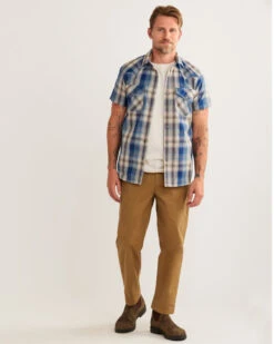 Pendleton MEN'S SHORT-SLEEVE FRONTIER SHIRT