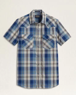 Pendleton MEN'S SHORT-SLEEVE FRONTIER SHIRT -Pendleton Sales Store 55864 79413 ALT5