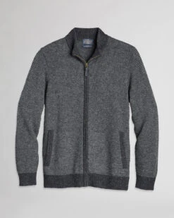 Pendleton MEN'S SHETLAND FULL-ZIP SWEATER