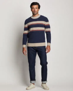 Pendleton MEN'S PARK STRIPE MERINO SWEATER -Pendleton Sales Store 55940 74184 ALT2