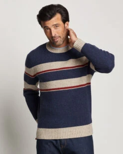 Pendleton MEN'S PARK STRIPE MERINO SWEATER -Pendleton Sales Store 55940 74184 ALT3
