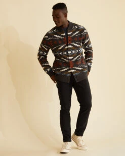 Pendleton MEN'S CARICO COTTON CARDIGAN -Pendleton Sales Store 58515 74265 ALT4