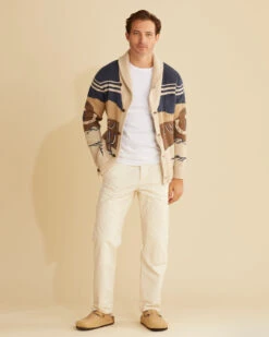 Pendleton MEN'S DESERT RIDER COTTON CARDIGAN -Pendleton Sales Store 58518 74253 ALT3