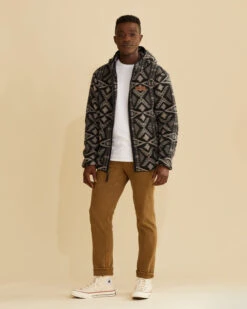 Pendleton MEN'S FLEECE HOODED JACKET