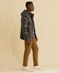 Pendleton MEN'S FLEECE HOODED JACKET -Pendleton Sales Store 58529 83235 ALT4