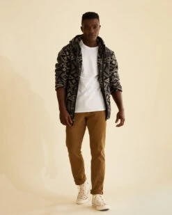 Pendleton MEN'S FLEECE HOODED JACKET -Pendleton Sales Store 58529 83235 ALT5